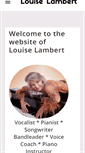 Mobile Screenshot of louiselambert.com